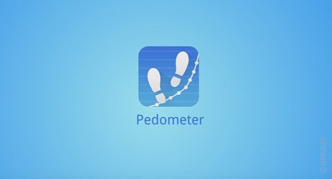 Pedómetro app para treino de cardio e medição de passos