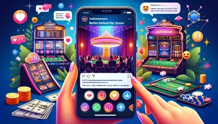 Éxito del casino con historias de Instagram