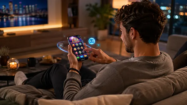 Smartphone casino app